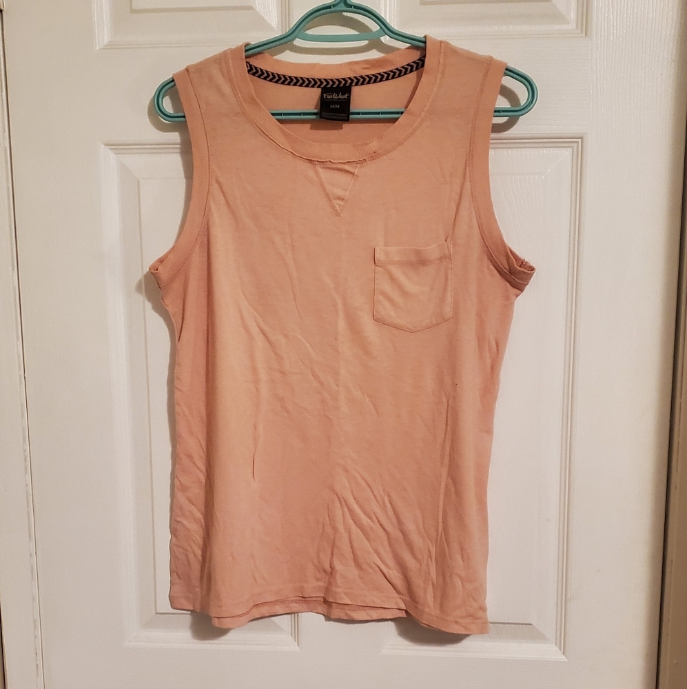 Croft & Barrow Pink Sleeveless Tank Top Casual